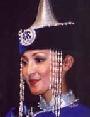 Angelica Lobsan from Tuva won beauty contest "Miss Asia-2005"