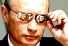 Portraits of Putin shaded to show Ukraine Russian TV series
