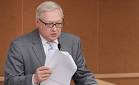 Ryabkov: Russia will not change its own course because of the punishment of the West
