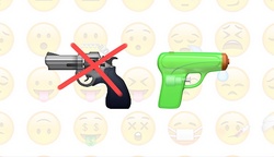 Apple will replace the emoticon depicting a gun