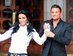 Peter Andre and Katie Price are "trying to be friends"