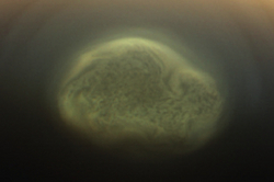 On Titan found a cloud of hydrocyanic acid