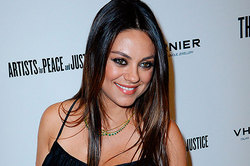 Mila kunis was the mother of