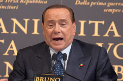 Silvio Berlusconi broke his leg