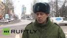 Basurin: DNR plans tomorrow to complete the removal of equipment
