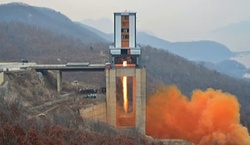 North Korea tested rocket engine