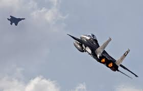 The Israeli air force launched a series of attacks on the Gaza strip