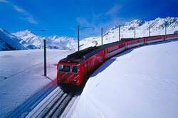 In Switzerland trains collided