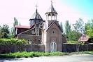 In Gorlovka as a result of the shelling damaged the chapel
