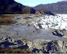 Glacial lake vanishes mysteriously in southern Chile
