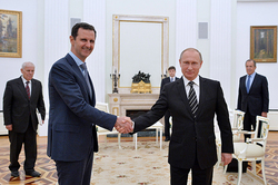 Assad thanked Russia for helping Syria