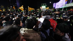 In South Korea, the brewing political upheaval