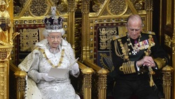 Elizabeth II delivered the throne speech before the new Parliament