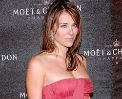 Elizabeth Hurley used to look "frightening" at 18