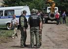 Ukrainian shell set fire to the grass at Rostov farm
