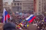 Almost 5 thousand people came to the " peace March " in the Russian capital, according to the interior Ministry
