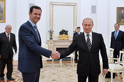 The US got angry on the visit of Assad to Moscow