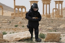 Engineers in Syria start demining of residential areas