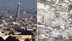 ISIL blew up a historic mosque in Mosul