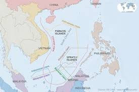Vietnam protested the teachings of China in the South China sea
