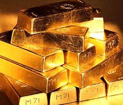 Gold surges