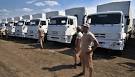 The first trucks with Russian assistance crossed the border of Ukraine
