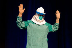 In USA sell festive costumes from Ebola