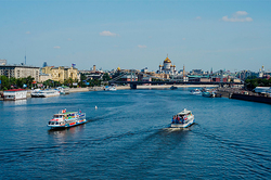 The banks of the Moscow river will be built in houses