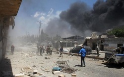In Syria during an air strike killed 20 people