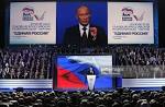 Putin addressed the Congress of "United Russia"