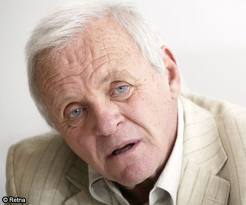 Sir Anthony Hopkins never "pursues" interesting movie roles