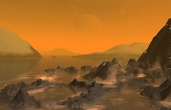 On Titan found anomaly