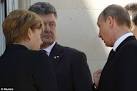 Poroshenko and Merkel coordinated position on the gas issue with Russia
