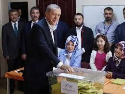 In Turkey presidential and parliamentary elections
