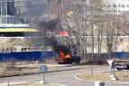 In the centre of the capital of Russia fire extinguished in the administrative building
