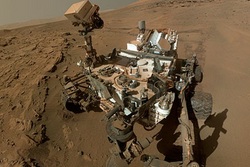 Curiosity took selfi on Mars