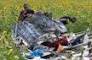 The composition of the debris of the crashed Malaysian Boeing came to Kharkov
