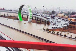 Hours of a tropical downpour flooded Sochi (photo)