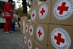 In Donetsk arrived the 55th convoy with humanitarian aid