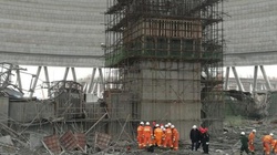 In China during the collapse of the platform 74 people died