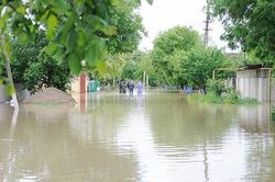 In the Stavropol region because of the floods to evacuate people