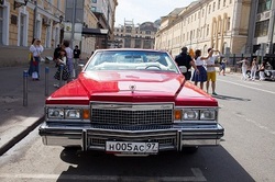 Collectible vintage cars will travel from Moscow to the Crimea