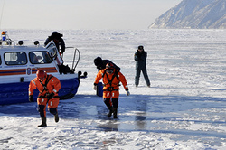 In the Irkutsk region 3 children fell through the ice