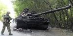 Ukrainian Military tanks shelled the outskirts of Donetsk
