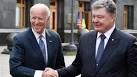 Biden and Poroshenko discussed the settlement of the situation in the Donbass
