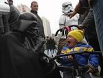 Ukrainian voters saw the face of Darth Vader
