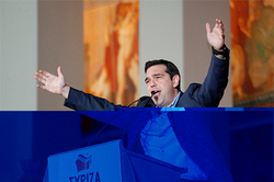 Power in Greece was conquered by the opposition