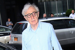 79-year-old woody Allen fell off a cliff