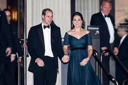 Kate and William appeared at the premiere of James bond