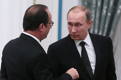 Putin and Hollande discussed strategy against the Islamic state